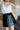 Classic eco leather culottes