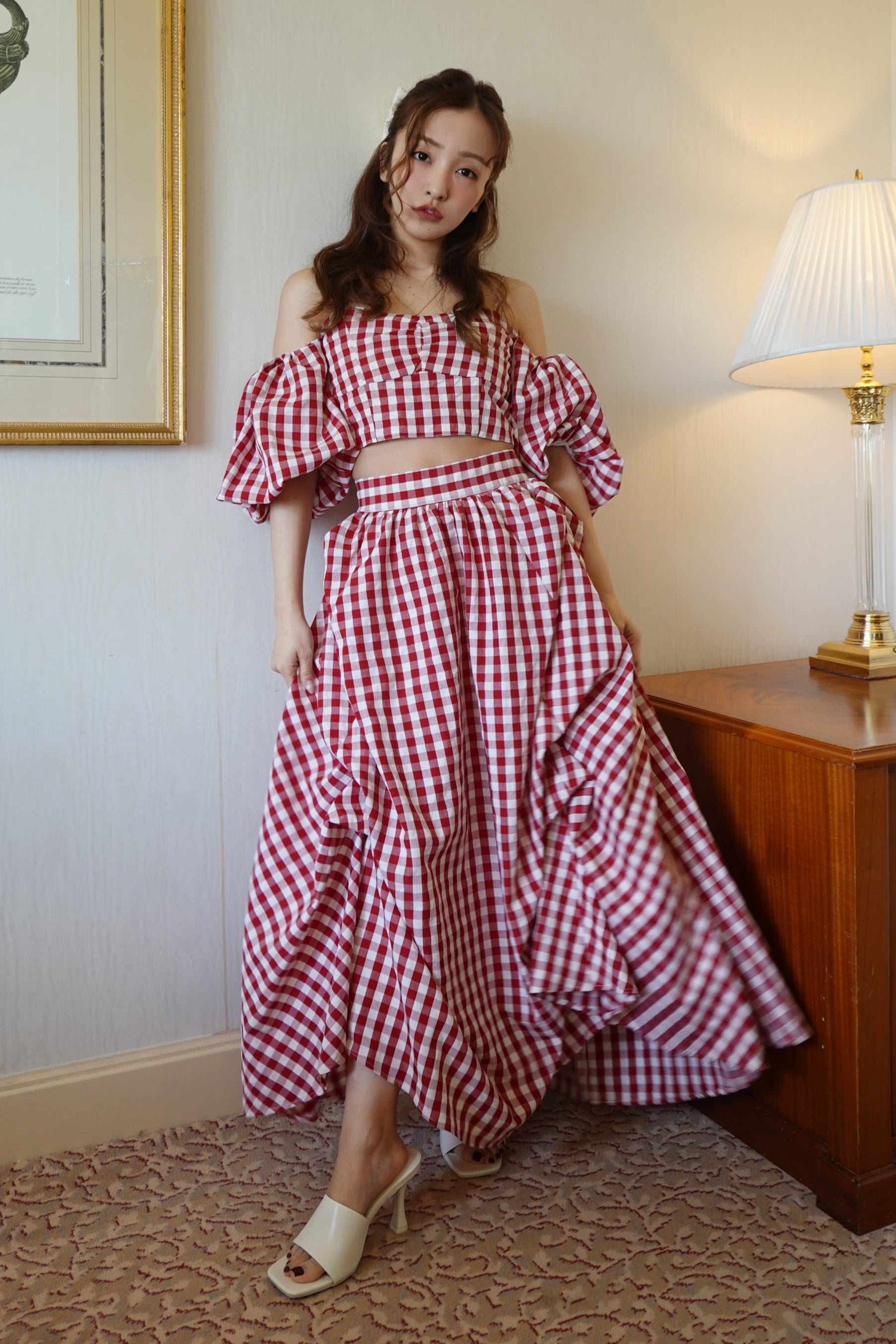 BOTTOMS】TIERED SKIRT – Rosy luce