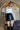 Classic eco leather culottes