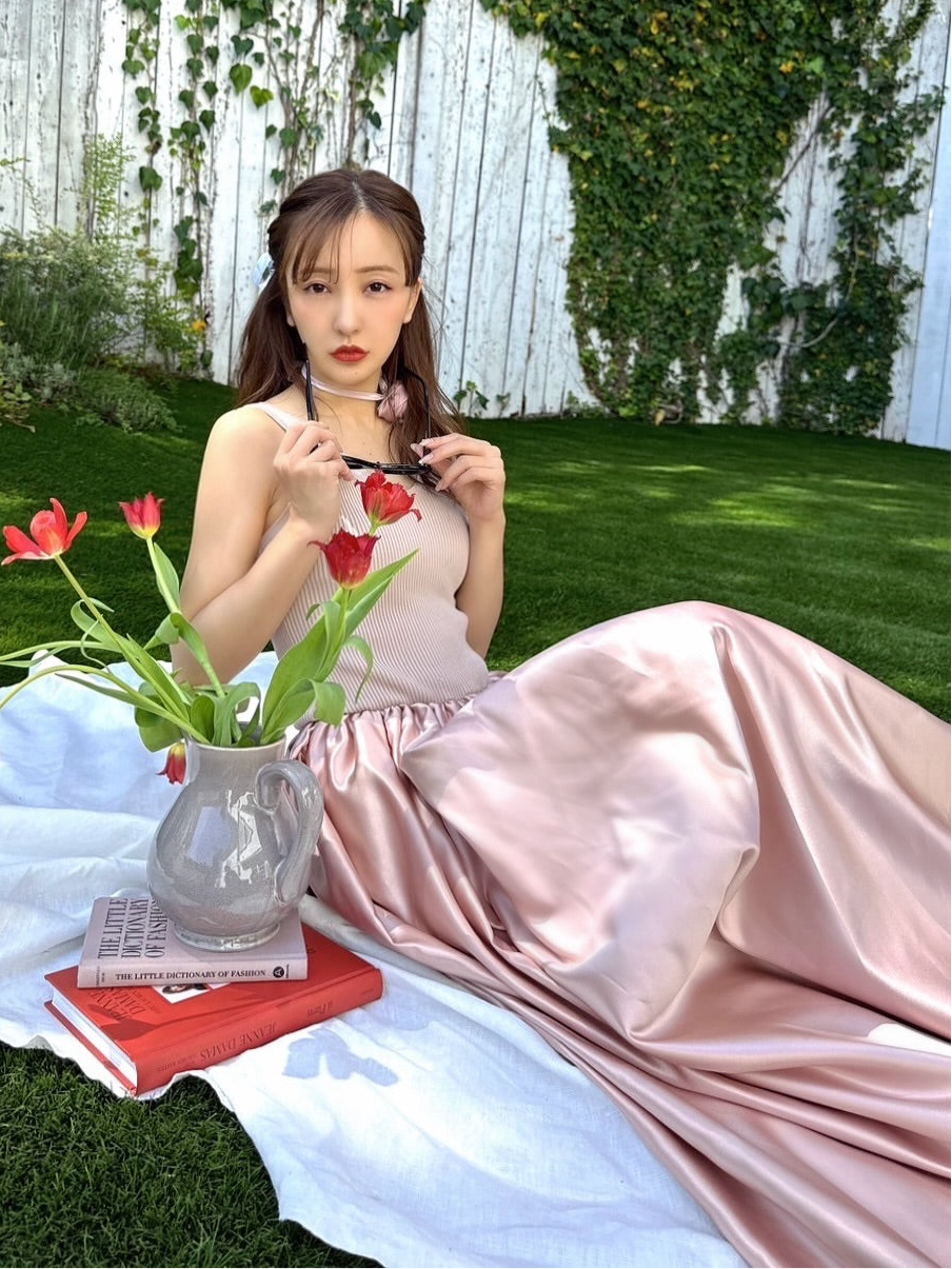 FIT AND FLARE DRESS - PINK – Rosy luce