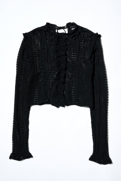 【新品タグつき】ROSY LUCE Cropped Knit Cardigan 新品タグつき】ROSY LUCE Cropped Knit Cardigan