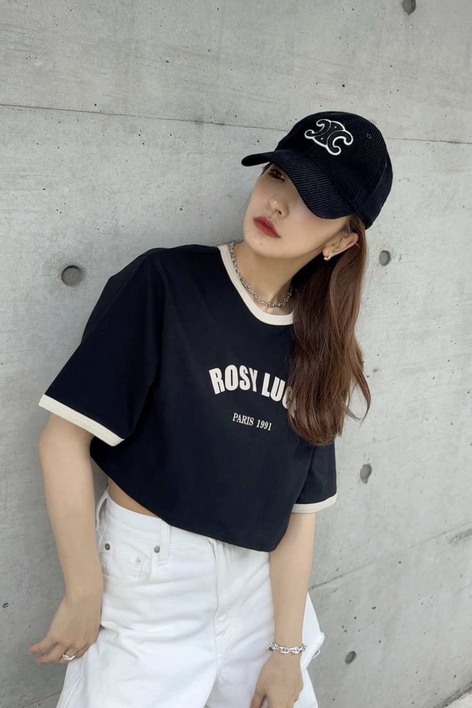 【haru】rosy luce トップス ROSY LUCE（ロージールーチェ） tシャツ ボリュームスリーブトップス