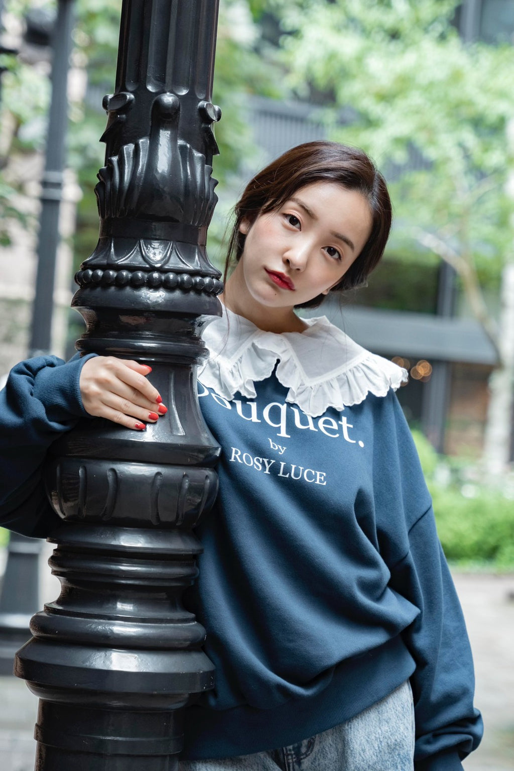 Bouquet sweat shirt