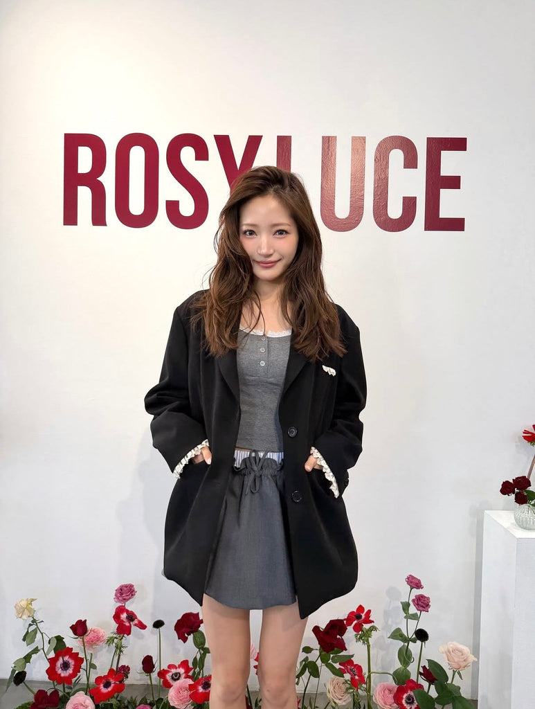 FRILL POCKET JACKET / BALLOON MINI SKIRT