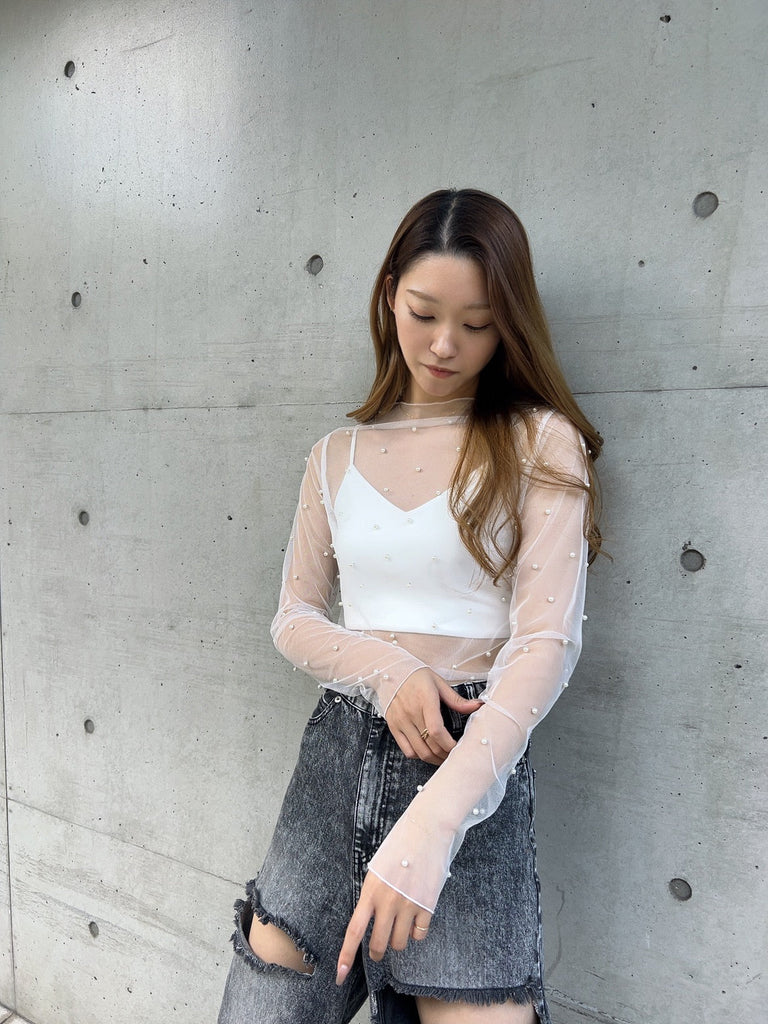 PEARL SHEER TOPS