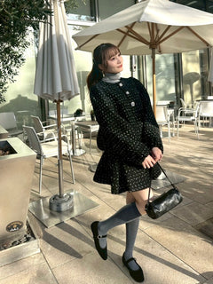 SUGAR BOUCLE TWEED JACKET