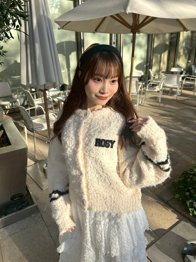 BOUCLE KNIT CARDIGAN