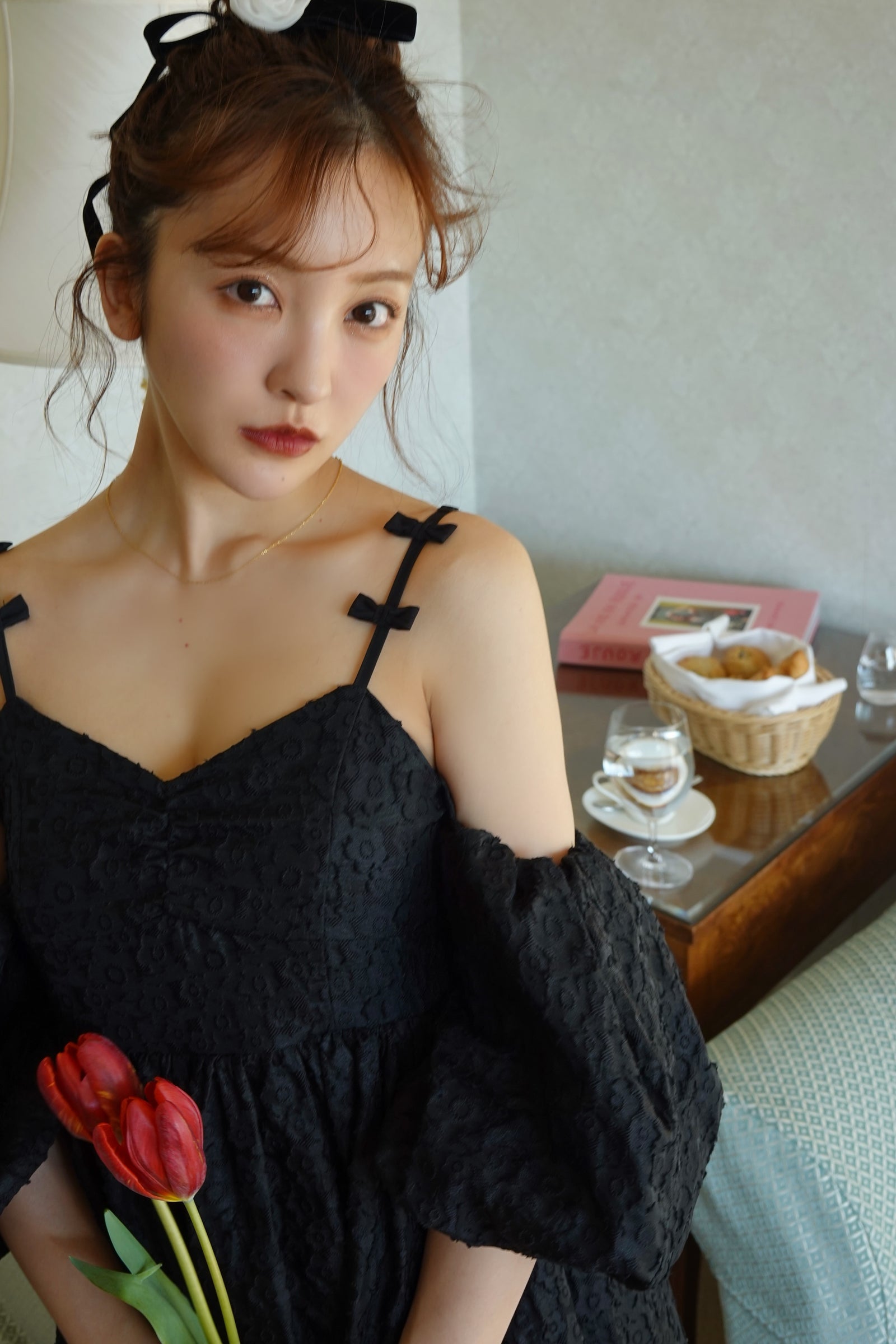 ワンピース jacquard volume camisole dress jacquard volume camisole dress – Acka online store