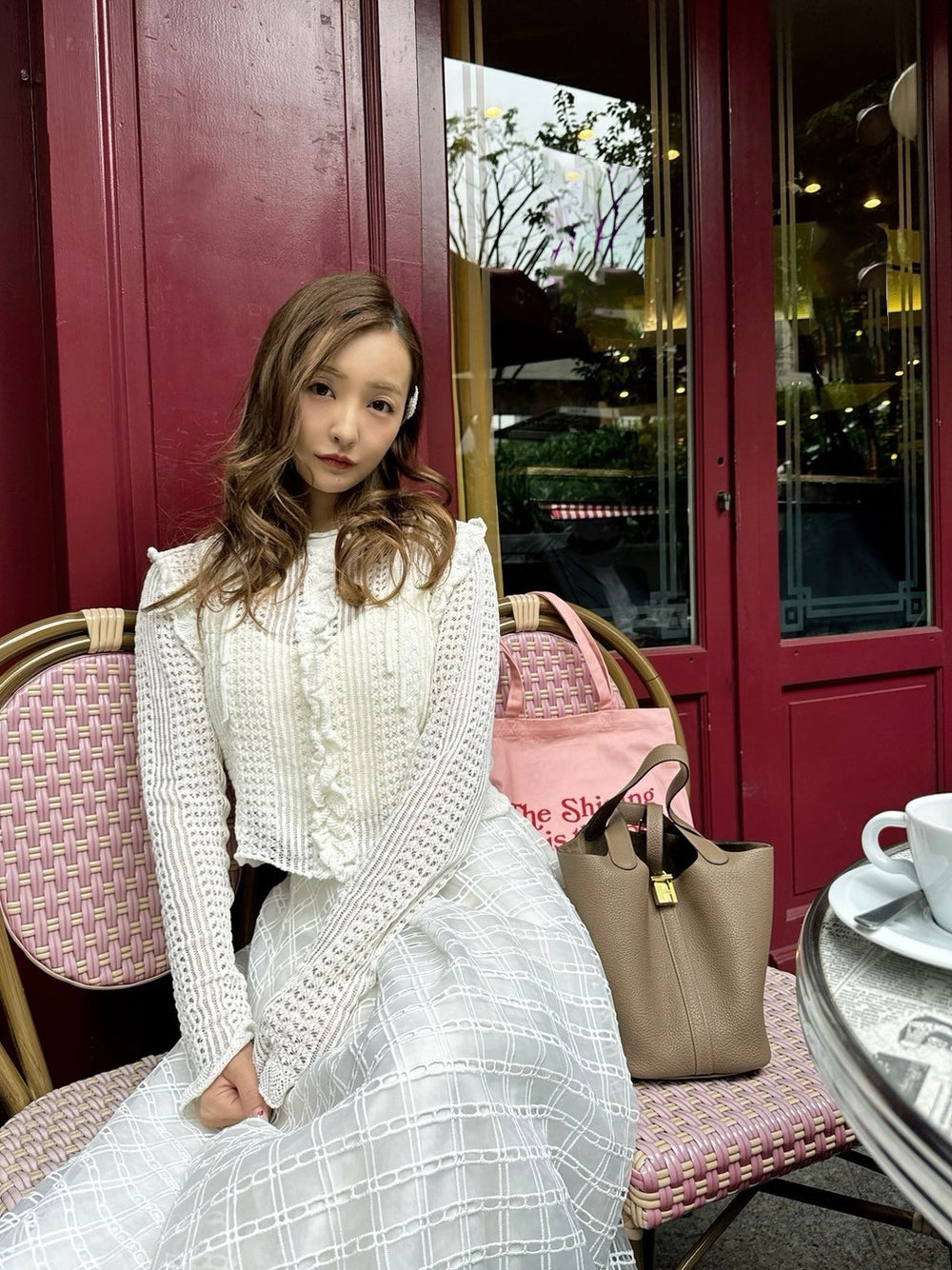 新品！お値下げ中★rosyluce Knit Lace Blouse knit lace blouse – Rosy luce