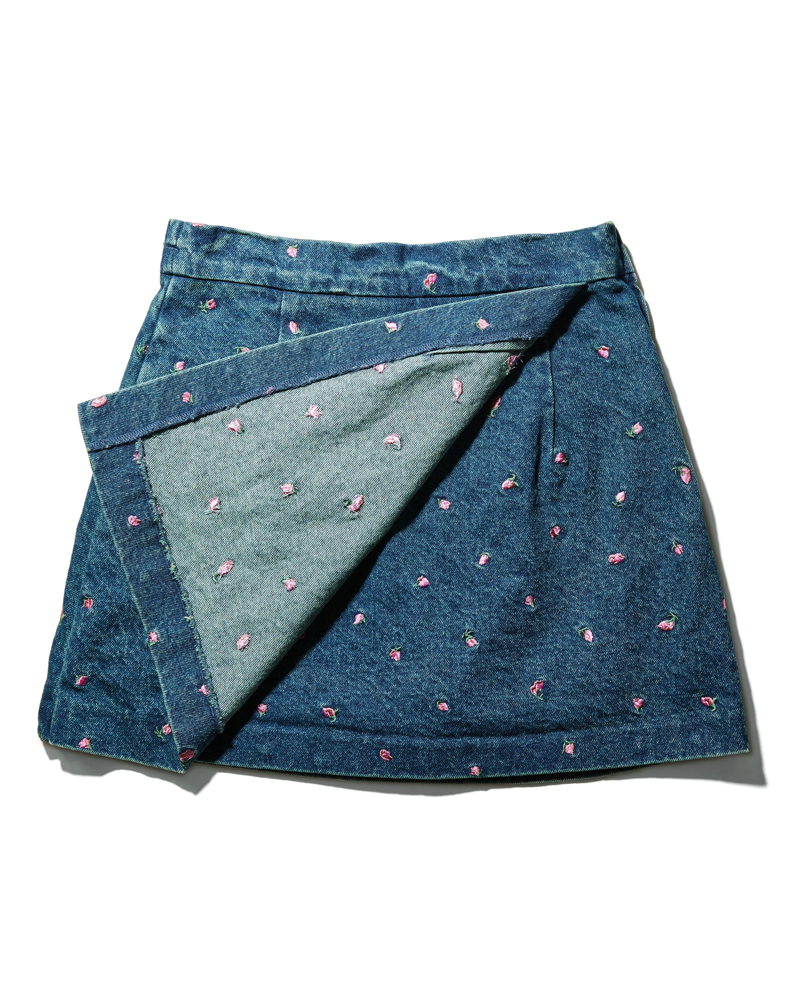 SET特別価格】Embroidery Flower denim SET - INDIGO – Rosy luce