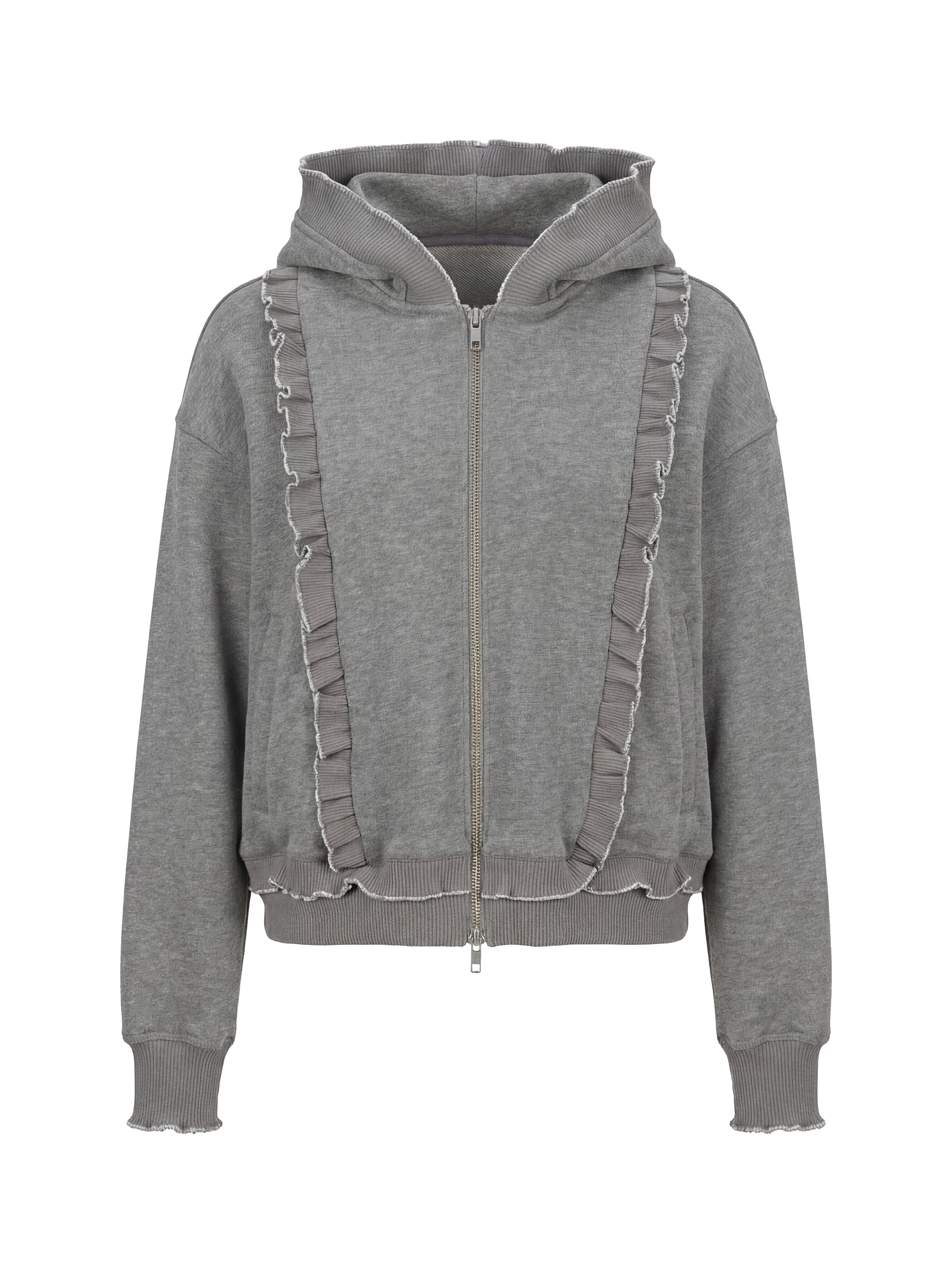 Rosy Frill Logo Hoodie (CROPPEDSIZE) – Rosy luce