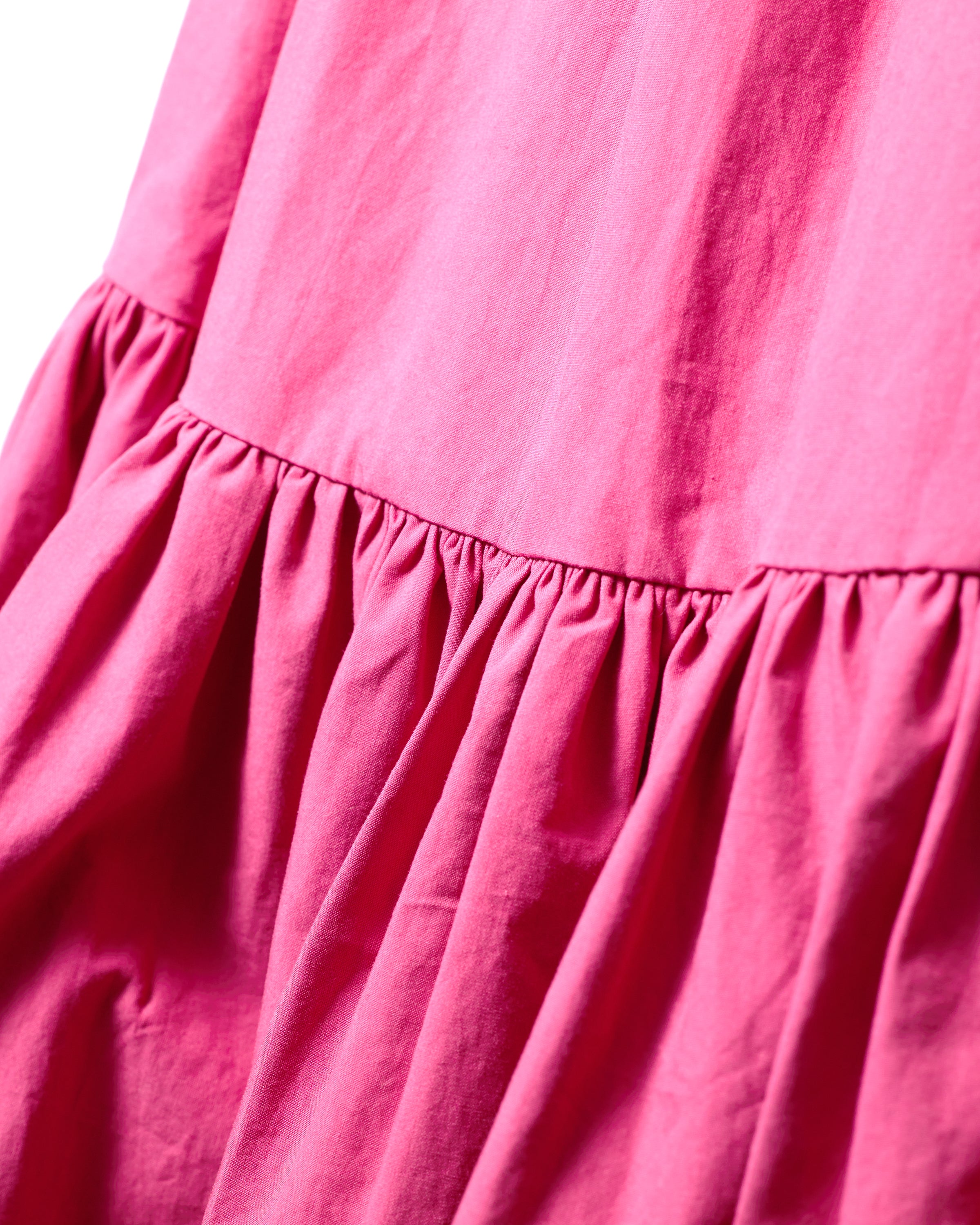 COTTON RIBBON CAMI DRESS - MAGENTA – Rosy luce