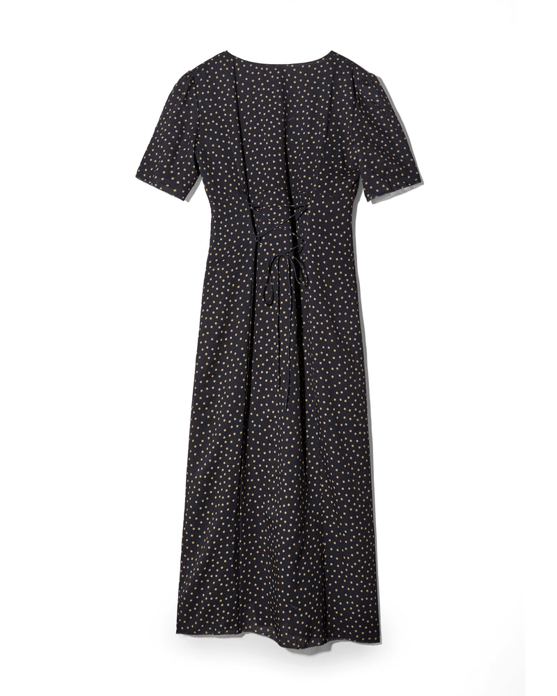 ROSY ORIGINAL DRESS - BLACK DOT