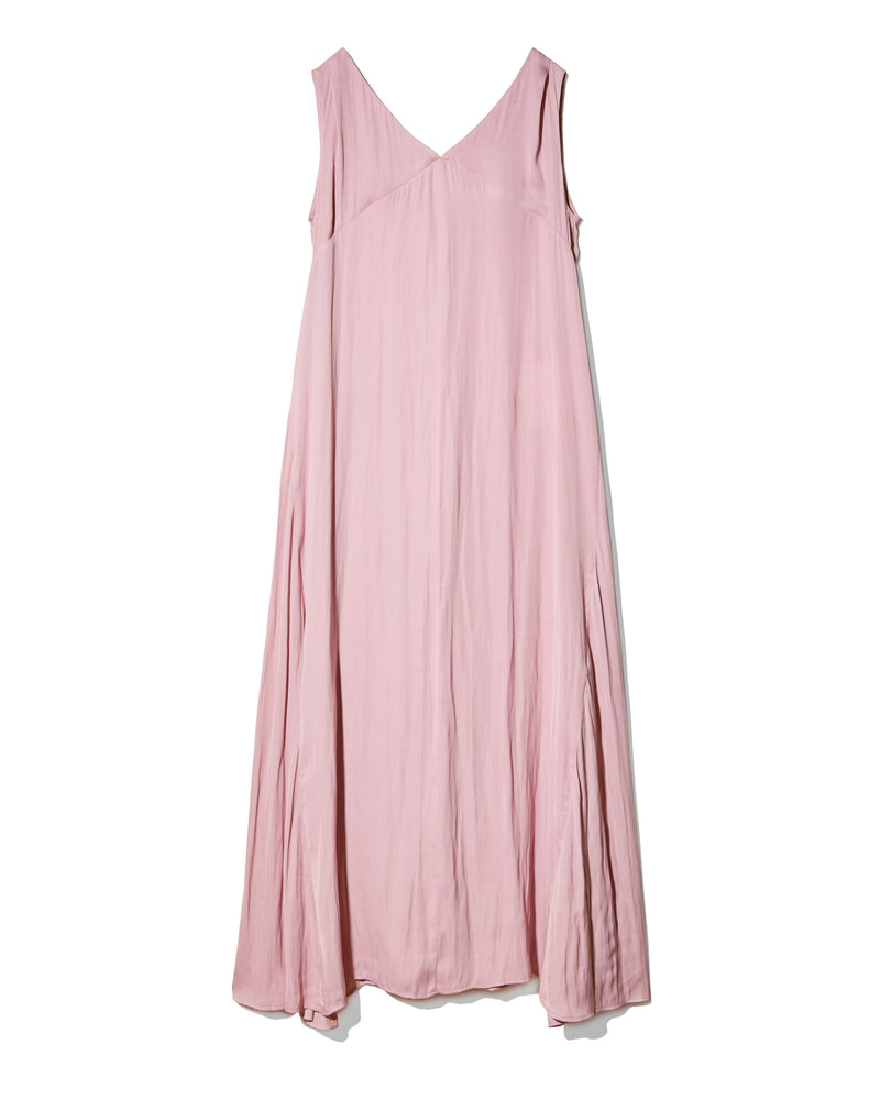 Cupro relax dress - PINK