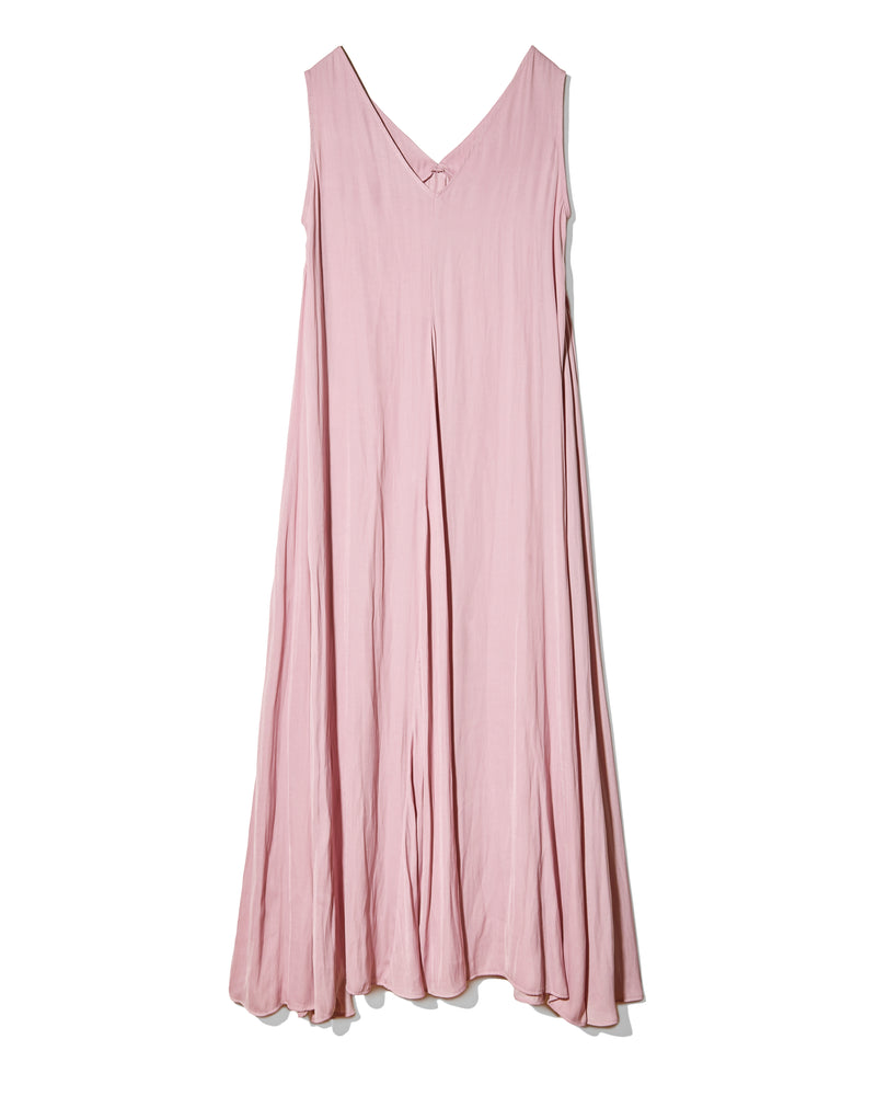 Cupro relax dress - PINK