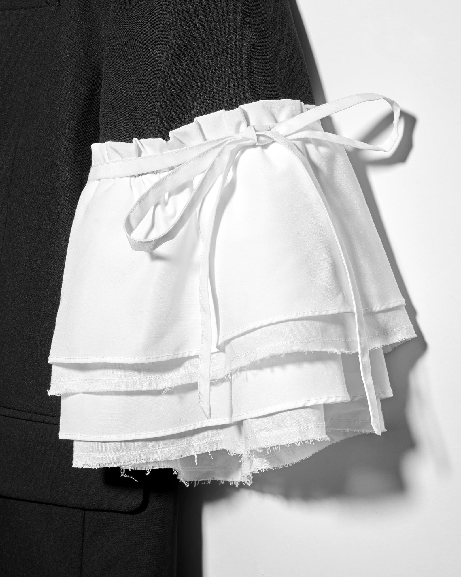 LILY FRILL JACKET - BLACK – Rosy luce