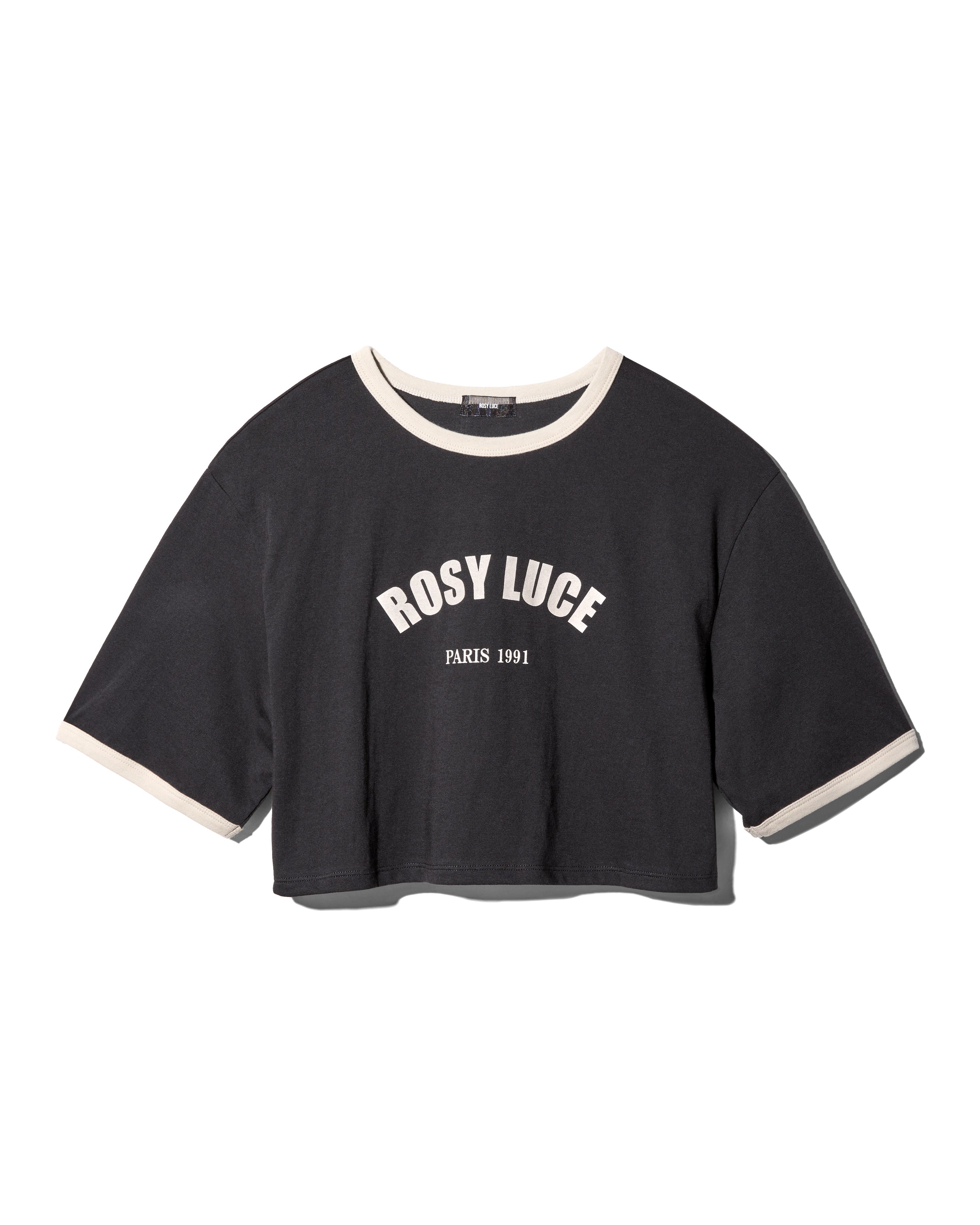 CROPPED ROSY TEE – Rosy luce