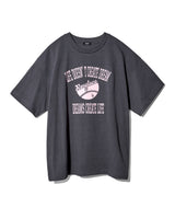 ROSY COLLEGE LOGO TSHIRT - CHARCOAL GRAY
