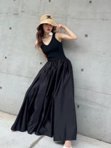 ワンピース rosyluce FIT AND FLARE DRESS - BLACK FIT AND FLARE DRESS - BLACK – Rosy luce