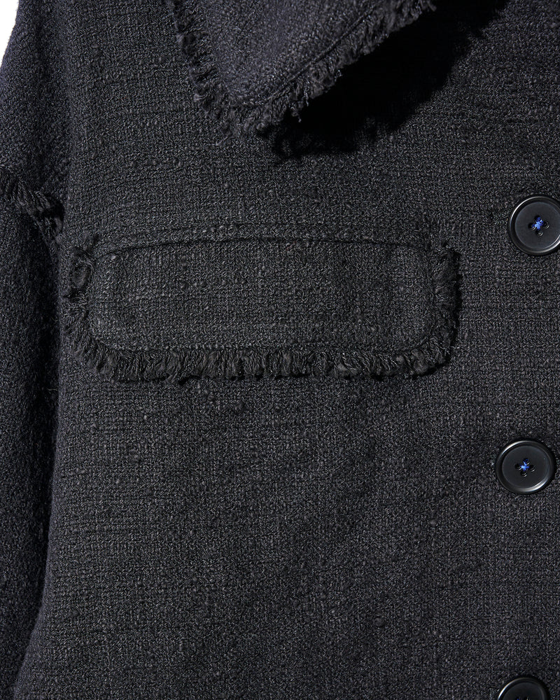 Rosy tweed jacket - BLACK – Rosy luce