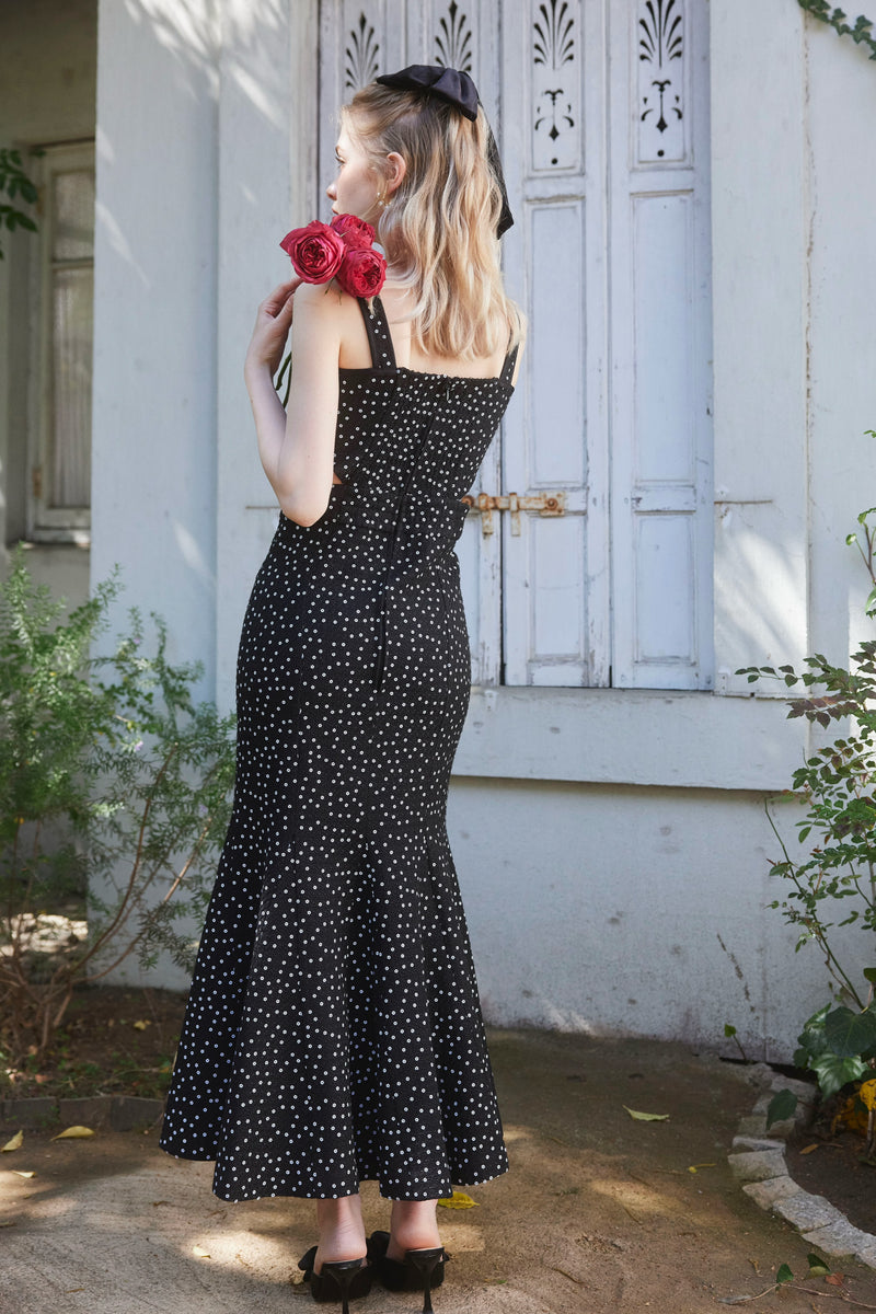 Tweed Dress - FLOWER