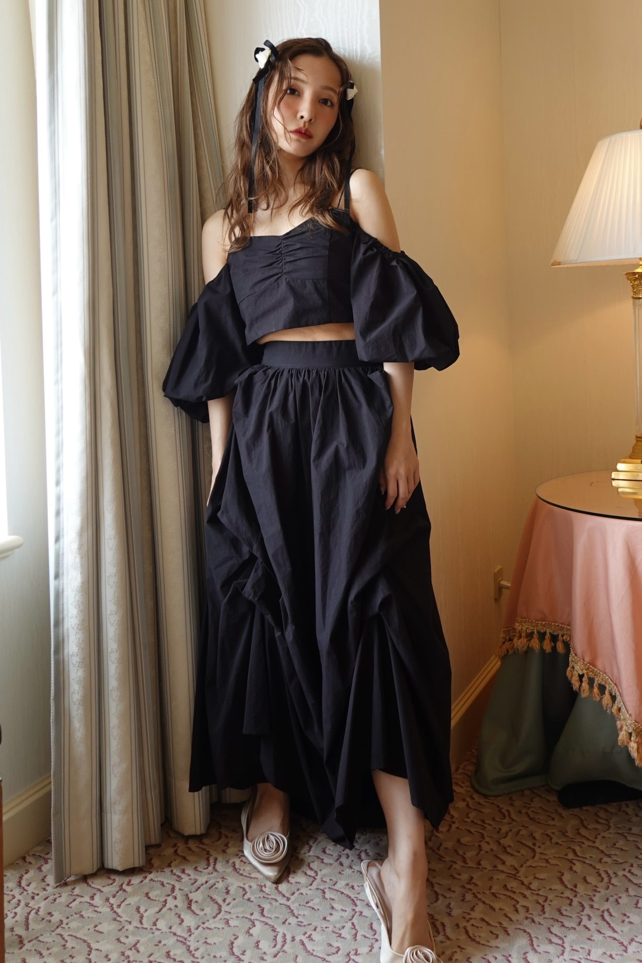 スカート rosy luce BOTTOMS】TIERED SKIRT – Rosy luce