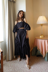 【BOTTOMS】TEARED SKIRT