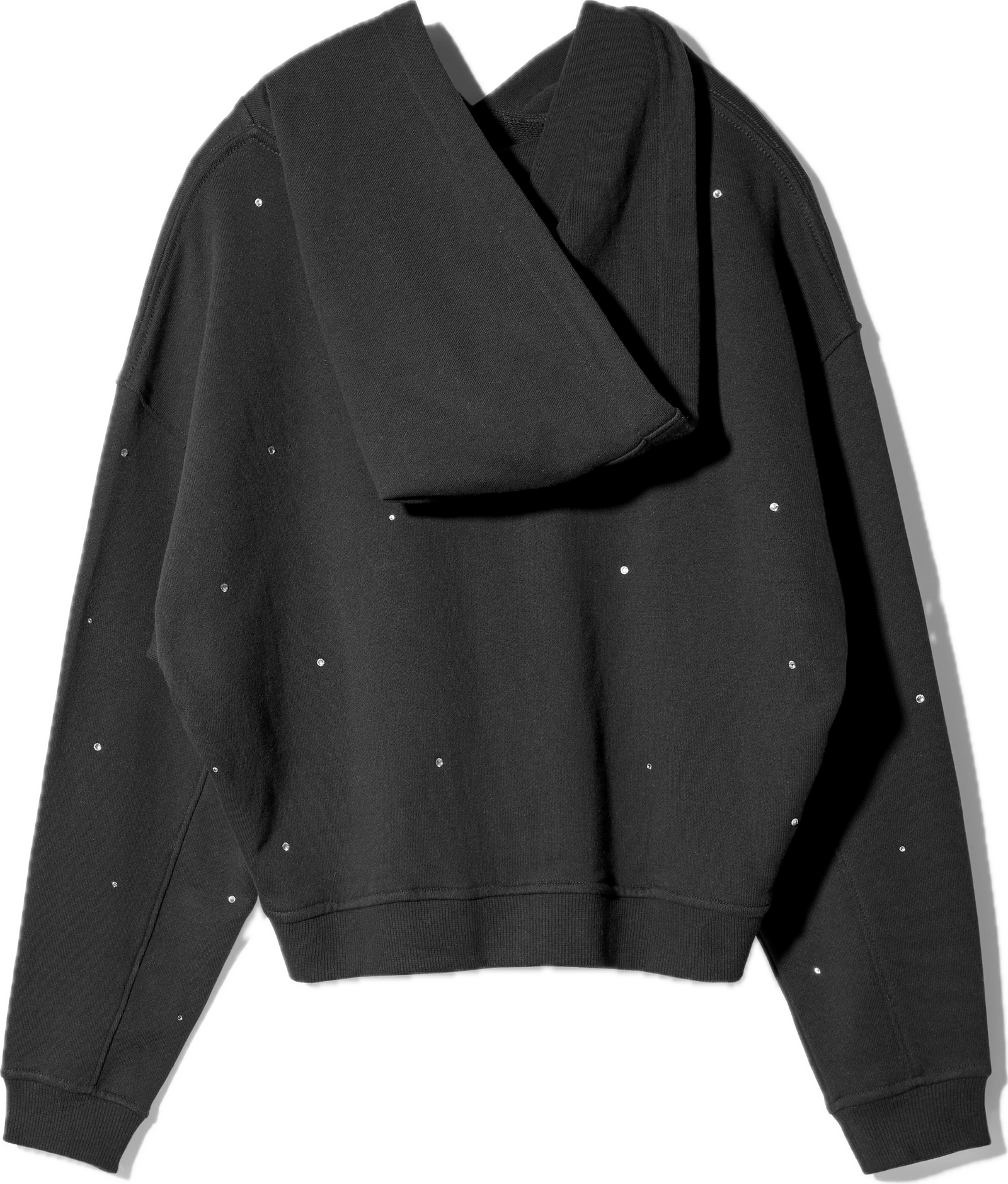 トップス ROSYLUCE  ROSY FLOWER AURORA HOODIE ROSY FLOWER AURORA HOODIE - BLACK – Rosy luce