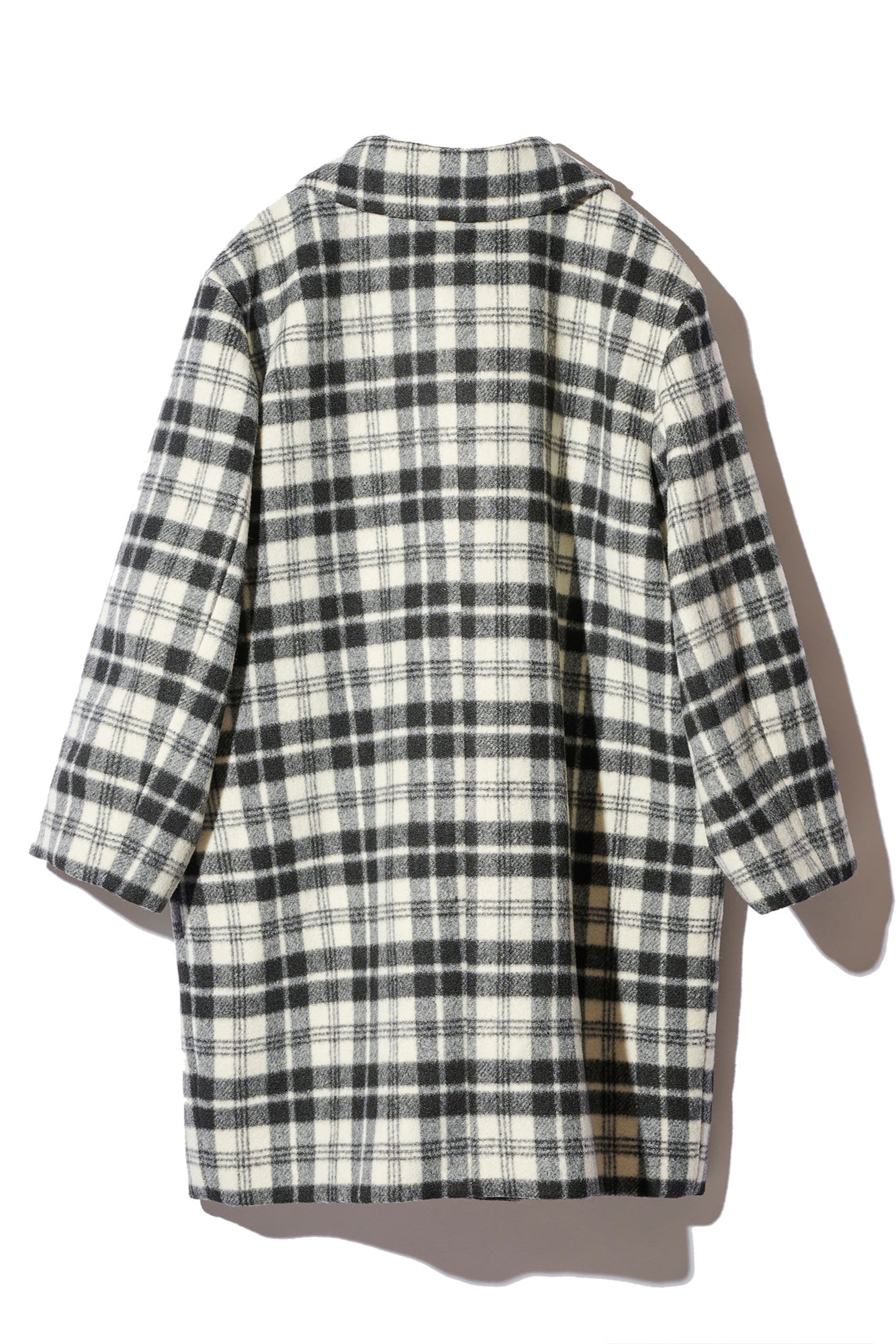 ROSY COCOON COAT - CHECK – Rosy luce