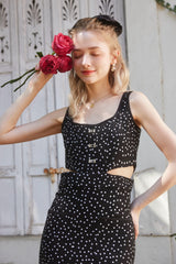 Tweed Dress - FLOWER