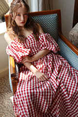 【SET特別価格】ROSY SET UP - RED CHECK