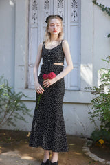 Tweed Dress - FLOWER