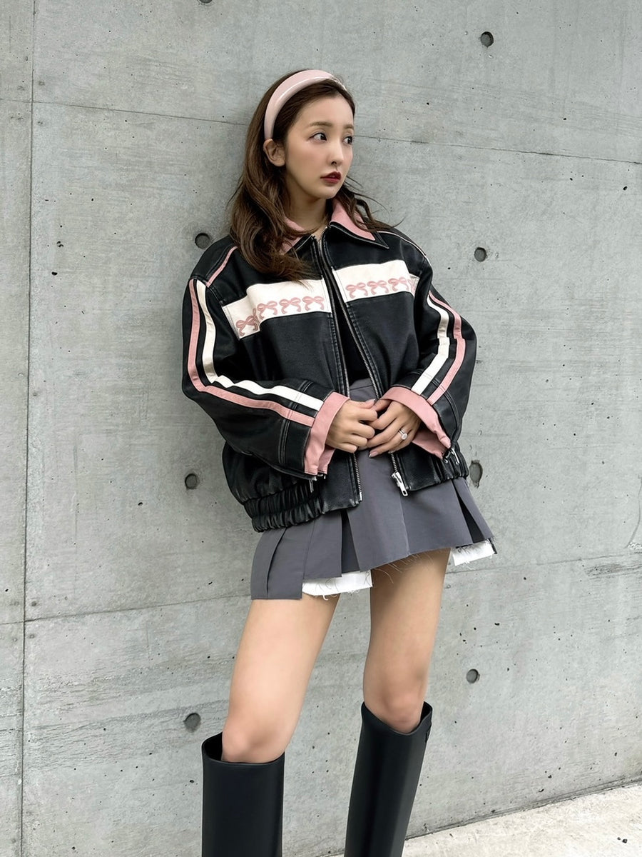 Ribbon Truck Jacket – Rosy luce