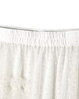 Dot volume tulle skirt