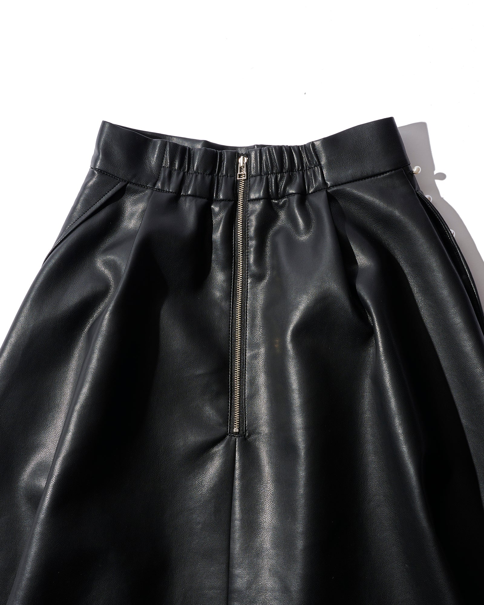 eco leather pearl skirt – Rosy luce