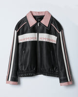 RIBBON BIKER JACKET