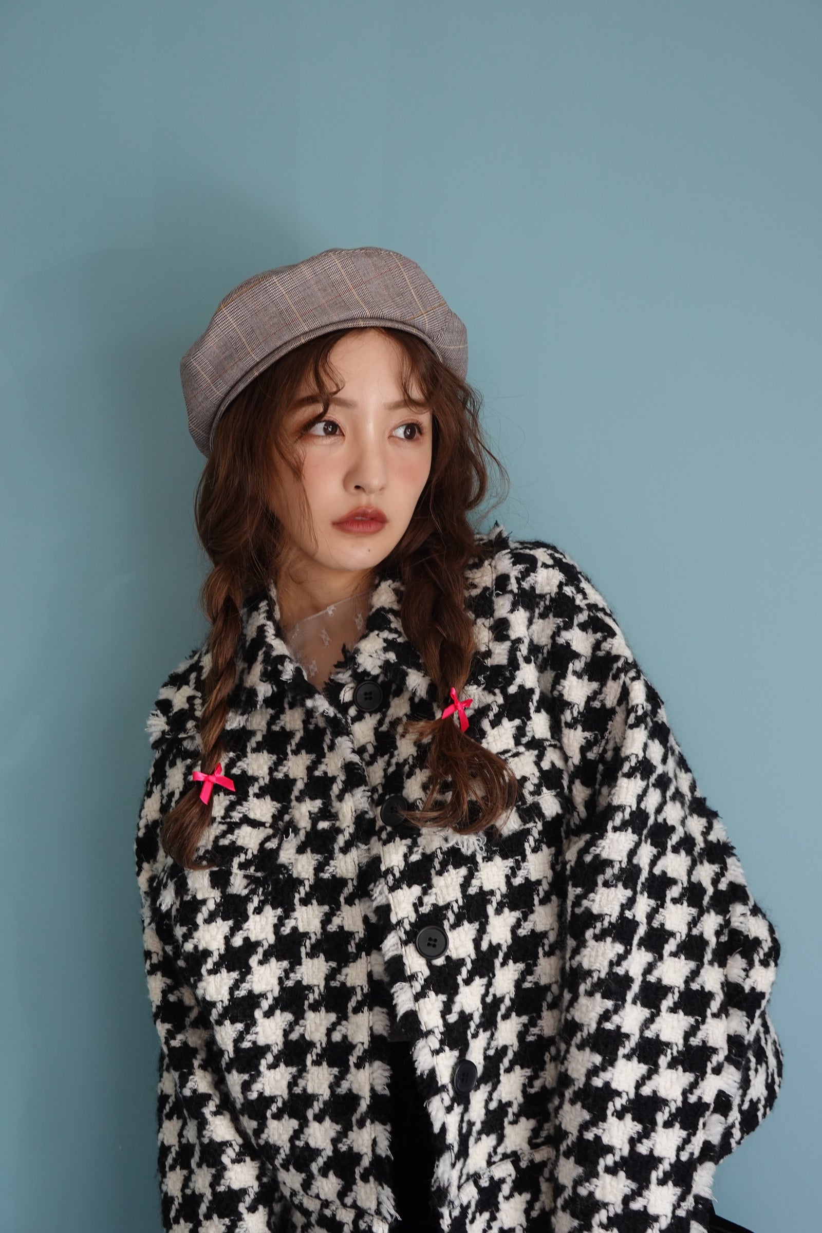 ジャケット・アウター ROSYLUCE CHECK TWEED JACKET Rosy tweed jacket - CHECK – Rosy luce