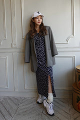 ROSY ORIGINAL DRESS - NAVY HEART