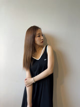 CUTTING DRESS - BLACK