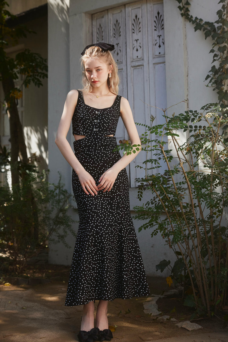 Tweed Dress - FLOWER