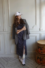 ROSY ORIGINAL DRESS - NAVY HEART