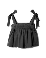 2WAY strap tops - BLACK