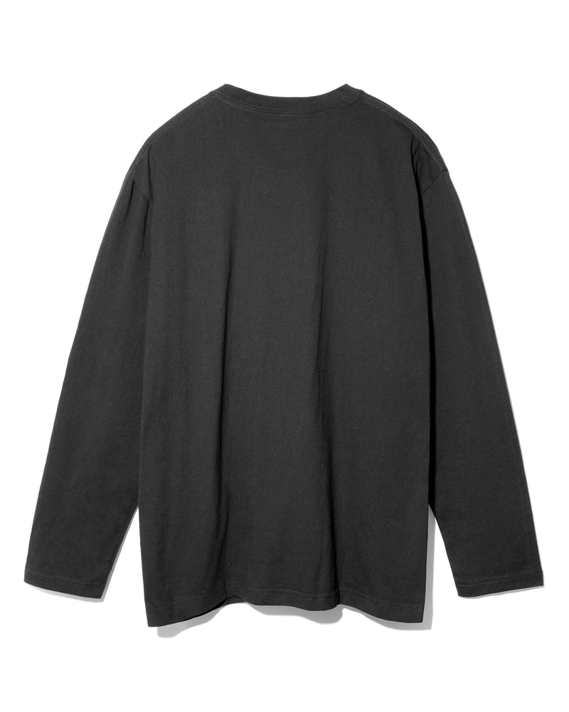 COLLEGE ROSY LONGTEE-BLACK