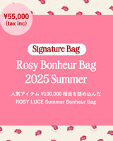 【Signature】ROSY SUMMER BAG 2025