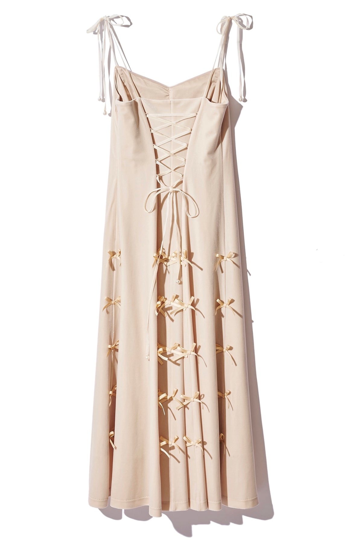 ROSY LUCE VELOURS RIBBON DRESS 【公式通販】