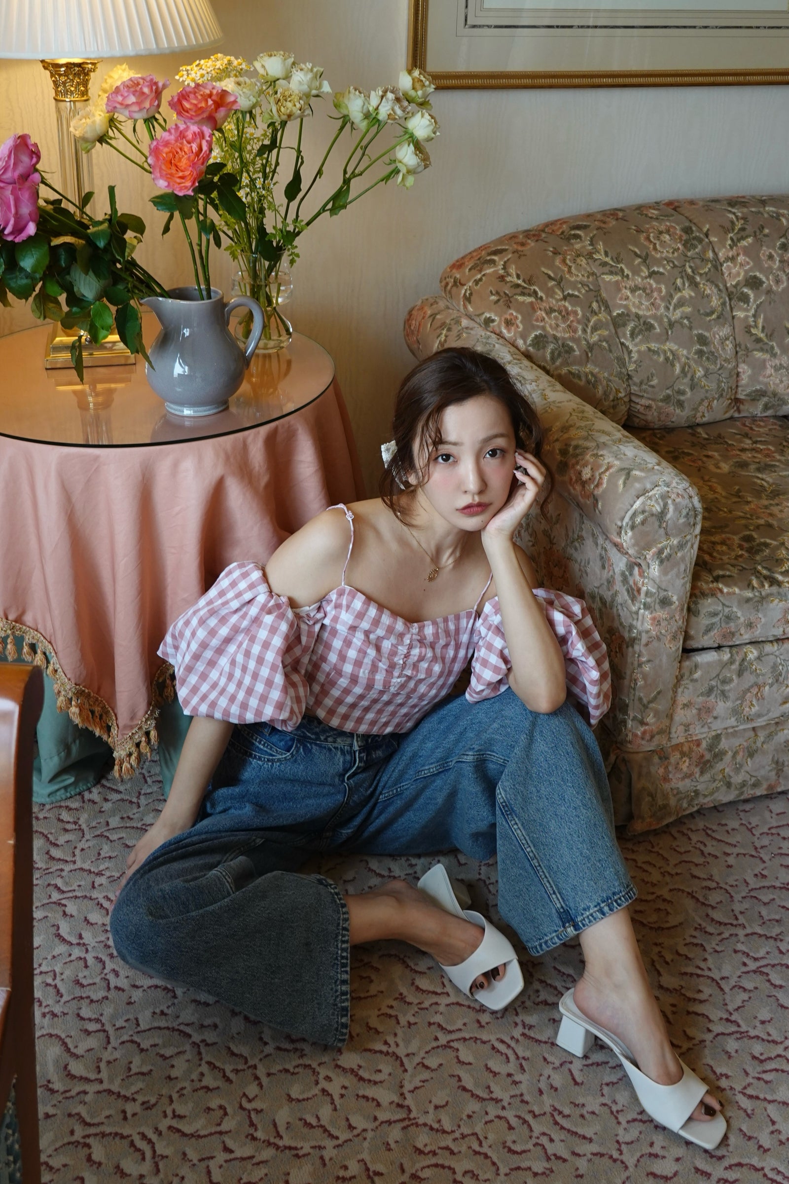 SET特別価格】ROSY SET UP - PINK CHECK – Rosy luce
