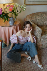 【SET特別価格】ROSY SET UP - PINK CHECK