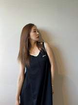 CUTTING DRESS - BLACK
