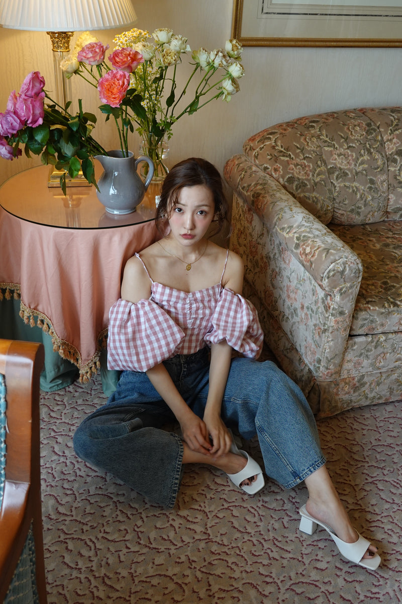 【SET特別価格】ROSY SET UP - PINK CHECK