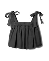 2WAY strap tops - BLACK